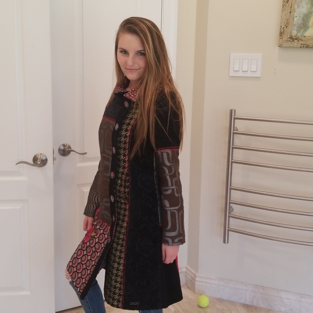 Desigual size 38 coat